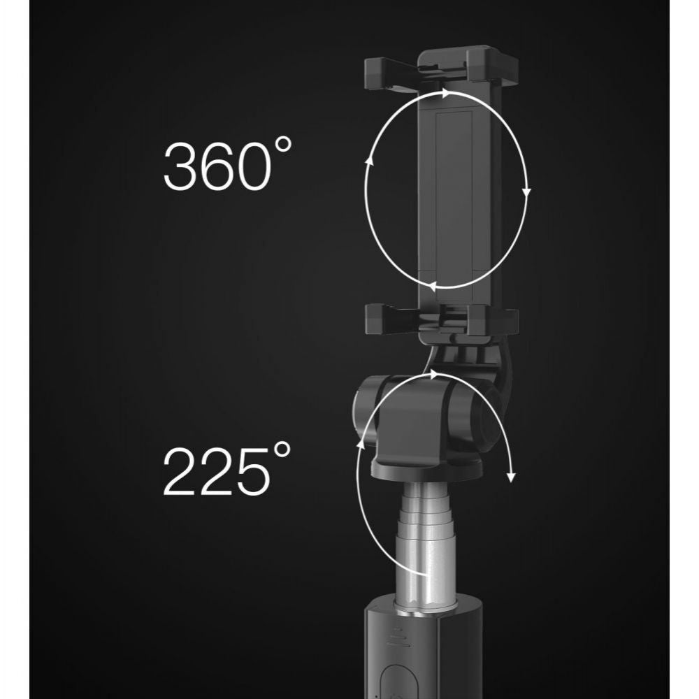 TECH-PROTECT L01S TRÉPIED SELFIE SANS FIL NOIR