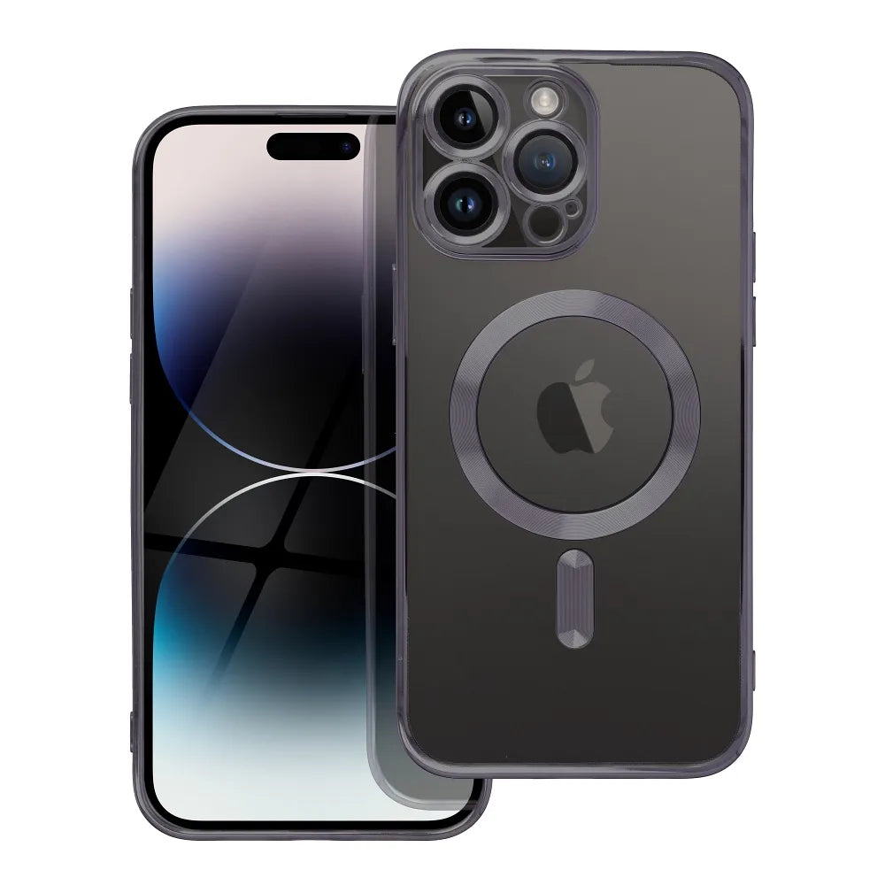 COQUE POUR IPHONE 16 PRO MAX HEYCASE MAGSAFE MAG SHINE NOIR