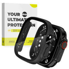 Housse de protection 360° pour Apple Watch Ultra 1 / 2 49 mm Doop Defense 360Guard Noir