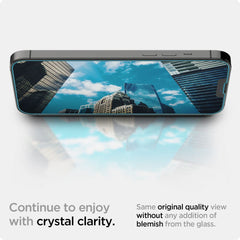 VERRE TREMPE SPIGEN GLAS.TR "EZ FIT" IPHONE 13 / 13 PRO / 14 / 16E