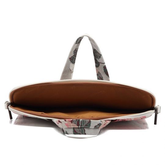 SAC À DOS POUR ORDINATEUR PORTABLE 13"-14" CANVASLIFE BRIEFCASE ORDINATEUR PORTABLE ROSE BLANC