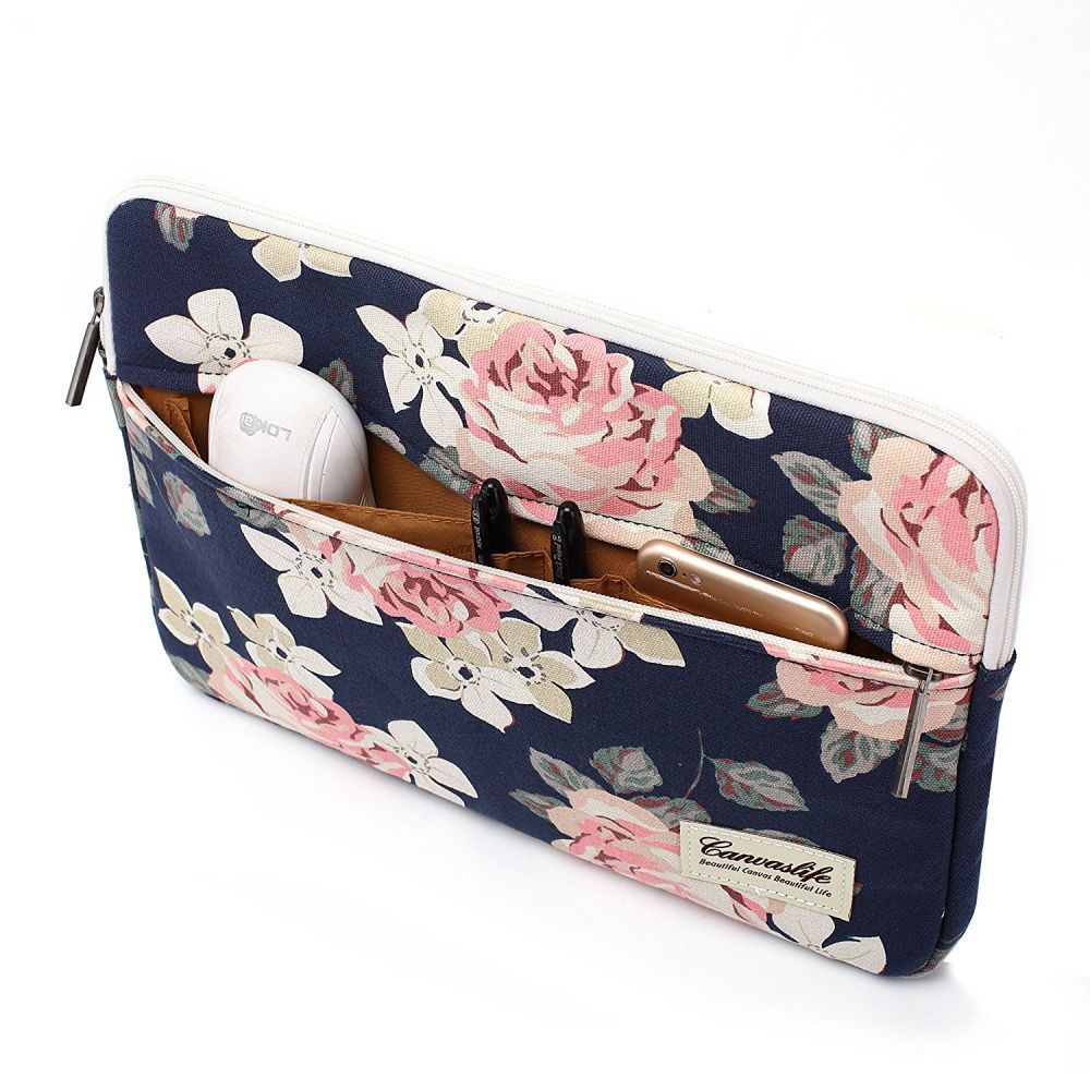 SAC À DOS POUR ORDINATEUR PORTABLE 13"-14" CANVASLIFE SLEEVE ORDINATEUR PORTABLE MARINE ROSE