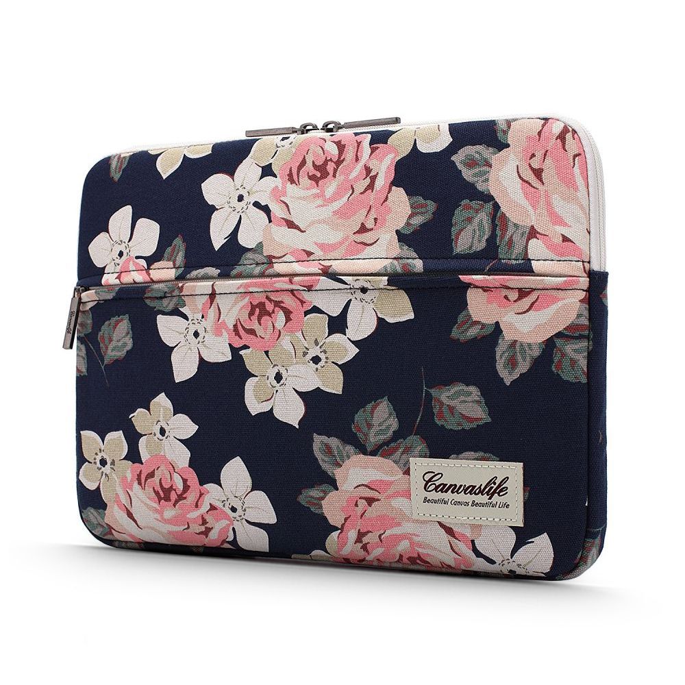 SAC À DOS POUR ORDINATEUR PORTABLE 13"-14" CANVASLIFE SLEEVE ORDINATEUR PORTABLE MARINE ROSE