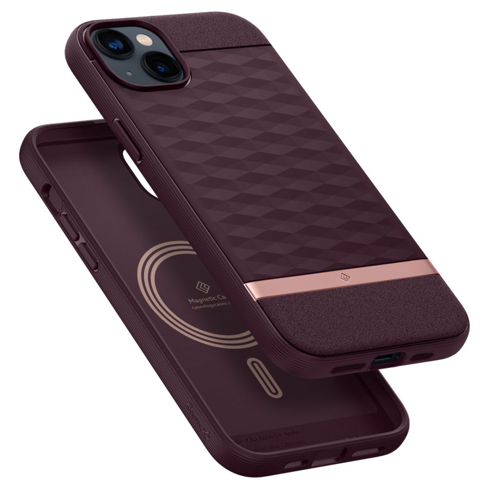 COQUE CASEOLOGY PARALLAX MAG MAGSAFE IPHONE 14 PLUS BOURGOGNE