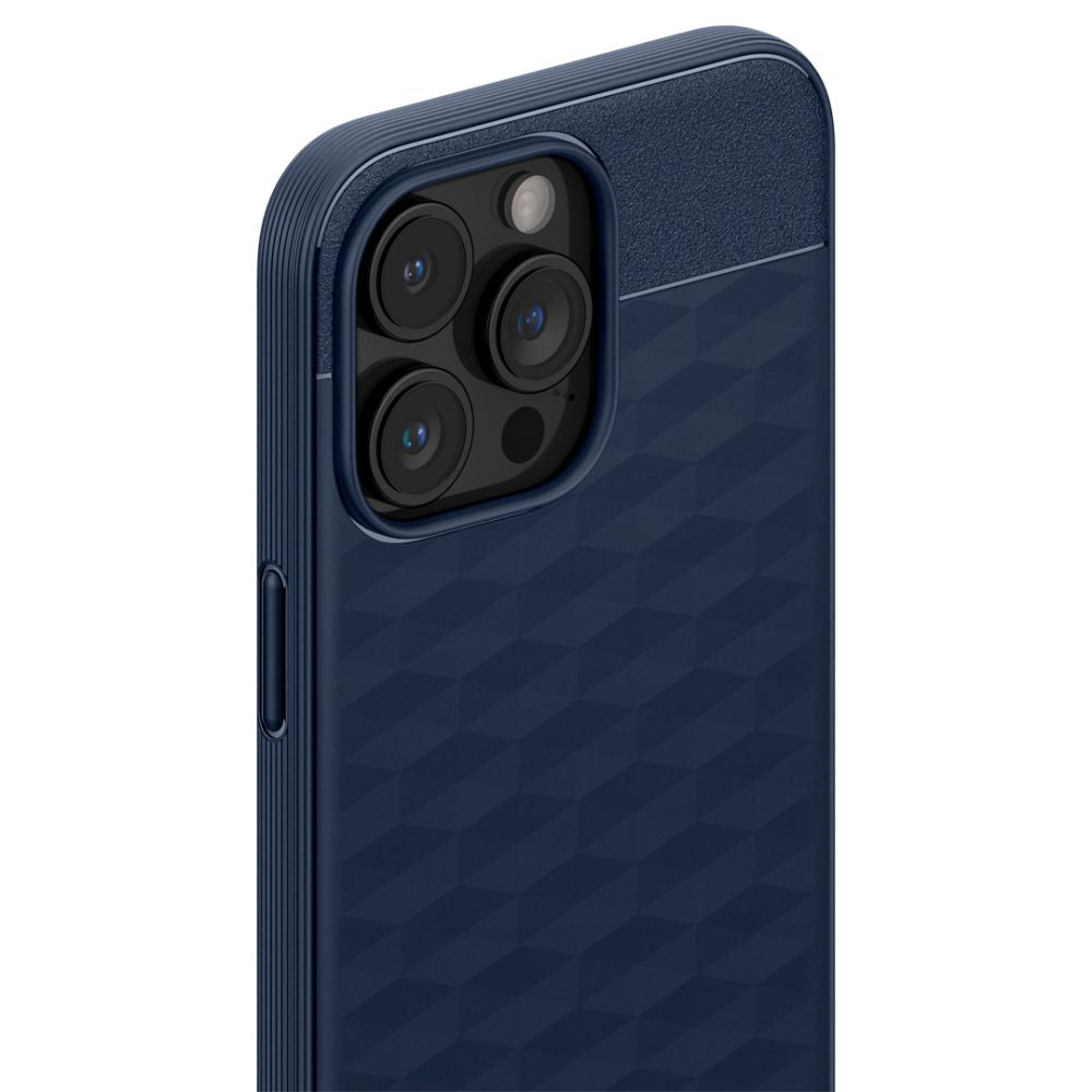 COQUE CASEOLOGY PARALLAX MAG MAGSAFE IPHONE 15 PRO MAX BLEU MINUIT