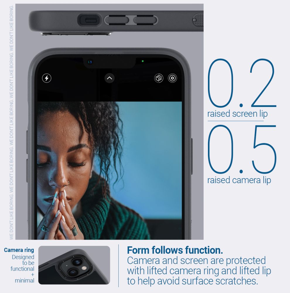 COQUE CASEOLOGY SKYFALL IPHONE 14 PLUS NOIR MATTE