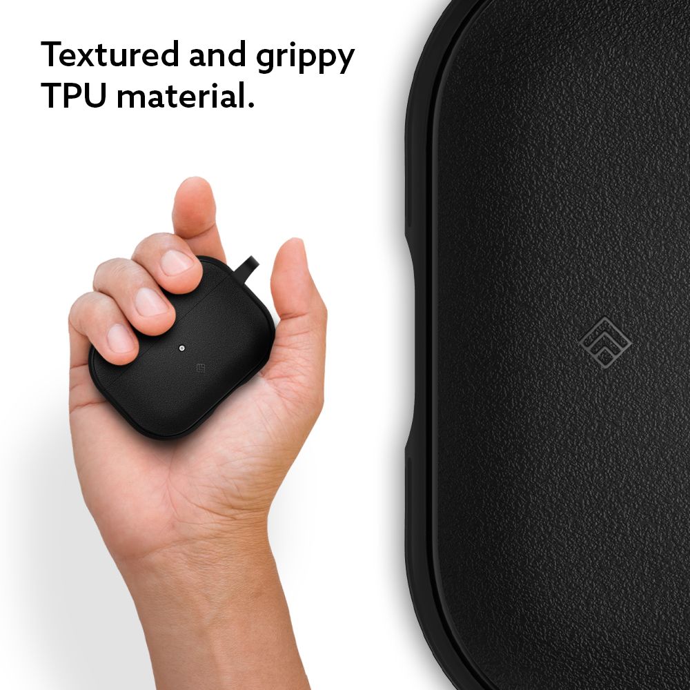 COQUE CASEOLOGY VAULT APPLE AIRPODS PRO 1 / 2 NOIR MATTE