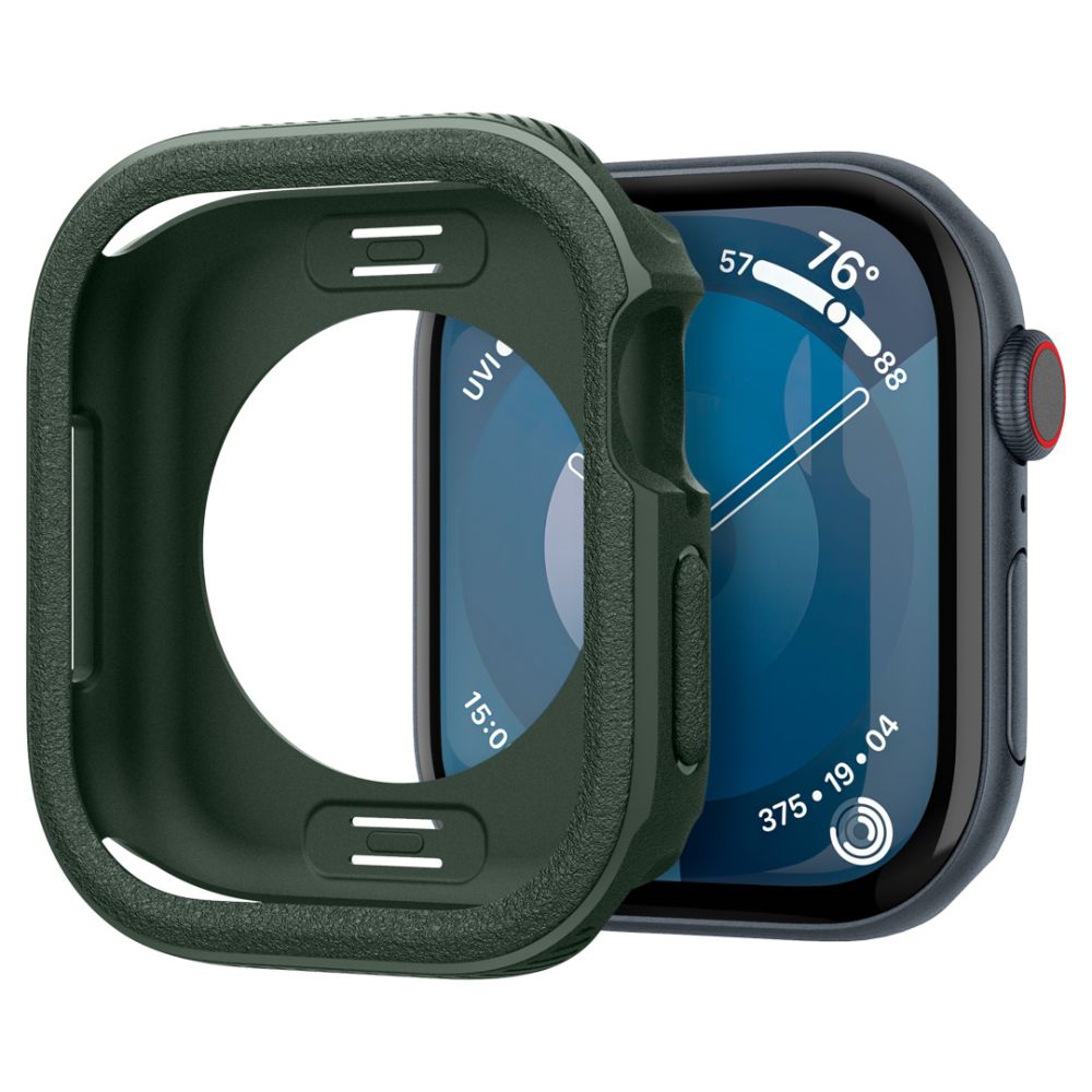 COQUE CASEOLOGY VAULT APPLE WATCH 10 (46 MM) VERT MINUIT