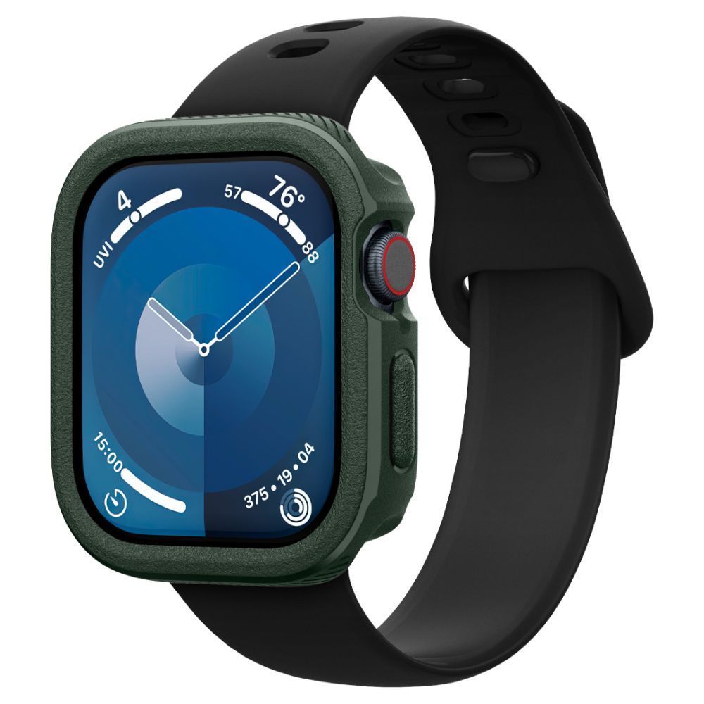 COQUE CASEOLOGY VAULT APPLE WATCH 10 (46 MM) VERT MINUIT