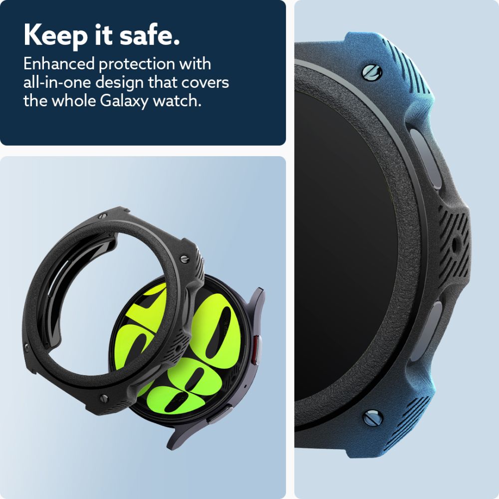 COQUE POUR SAMSUNG GALAXY WATCH 7 (47 MM) CASEOLOGY VAULT NOIR MATTE