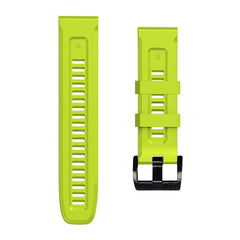 BRACELET EN SILICONE POUR GARMIN 26MM FENIX 3 / 5X / 3HR / 5X PLUS / 6X / 6X PRO / 7X DOOP EXPLORER VERT