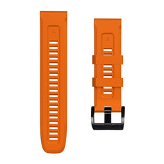 BRACELET EN SILICONE POUR GARMIN 26MM FENIX 3 / 5X / 3HR / 5X PLUS / 6X / 6X PRO / 7X DOOP EXPLORER ORANGE