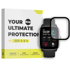 VERRE TEMPERÉ DOOP HYBRID GLASS AMAZFIT GTS 4 MINI NOIR