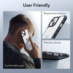 COQUE ESR AIR ARMOR IPHONE 14 PLUS TRANSPARENT/NOIR
