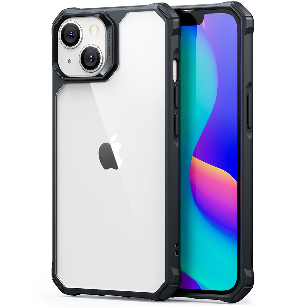 COQUE ESR AIR ARMOR IPHONE 14 PLUS TRANSPARENT/NOIR