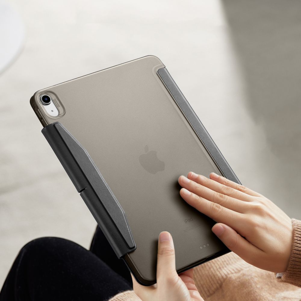 COUVERTURE ESR ASCEND TRIFOLD IPAD AIR 10.9 4 / 5 / 2020-2022 / 11 6 / 2024 NOIR FROSTED
