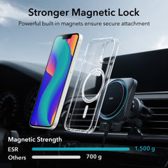 COQUE ESR CH HALOLOCK MAGSAFE IPHONE 13 / 14 TRANSPARENT