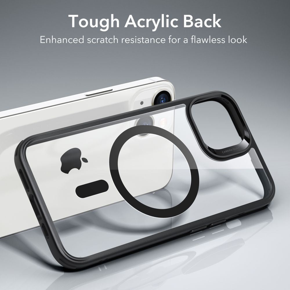 COQUE ESR CH HALOLOCK MAGSAFE IPHONE 14 PLUS TRANSPARENT/NOIR