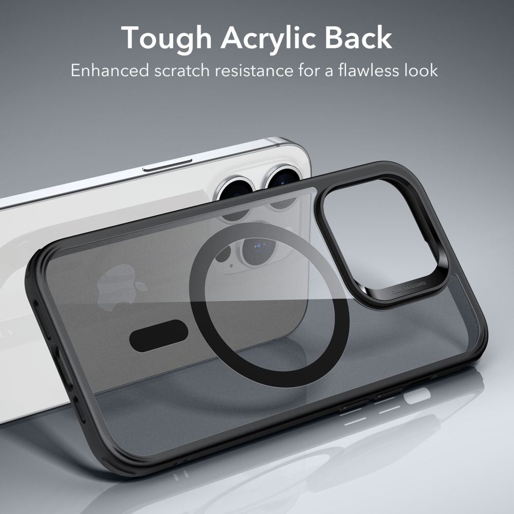 COUVERCLE ESR CH HALOLOCK MAGSAFE IPHONE 14 PRO MAX NOIR FROSTED