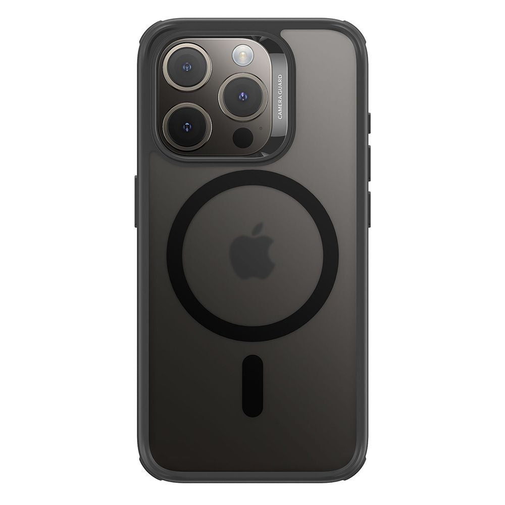 COUVERCLE ESR CH HALOLOCK MAGSAFE IPHONE 15 PRO NOIR FROSTÉ