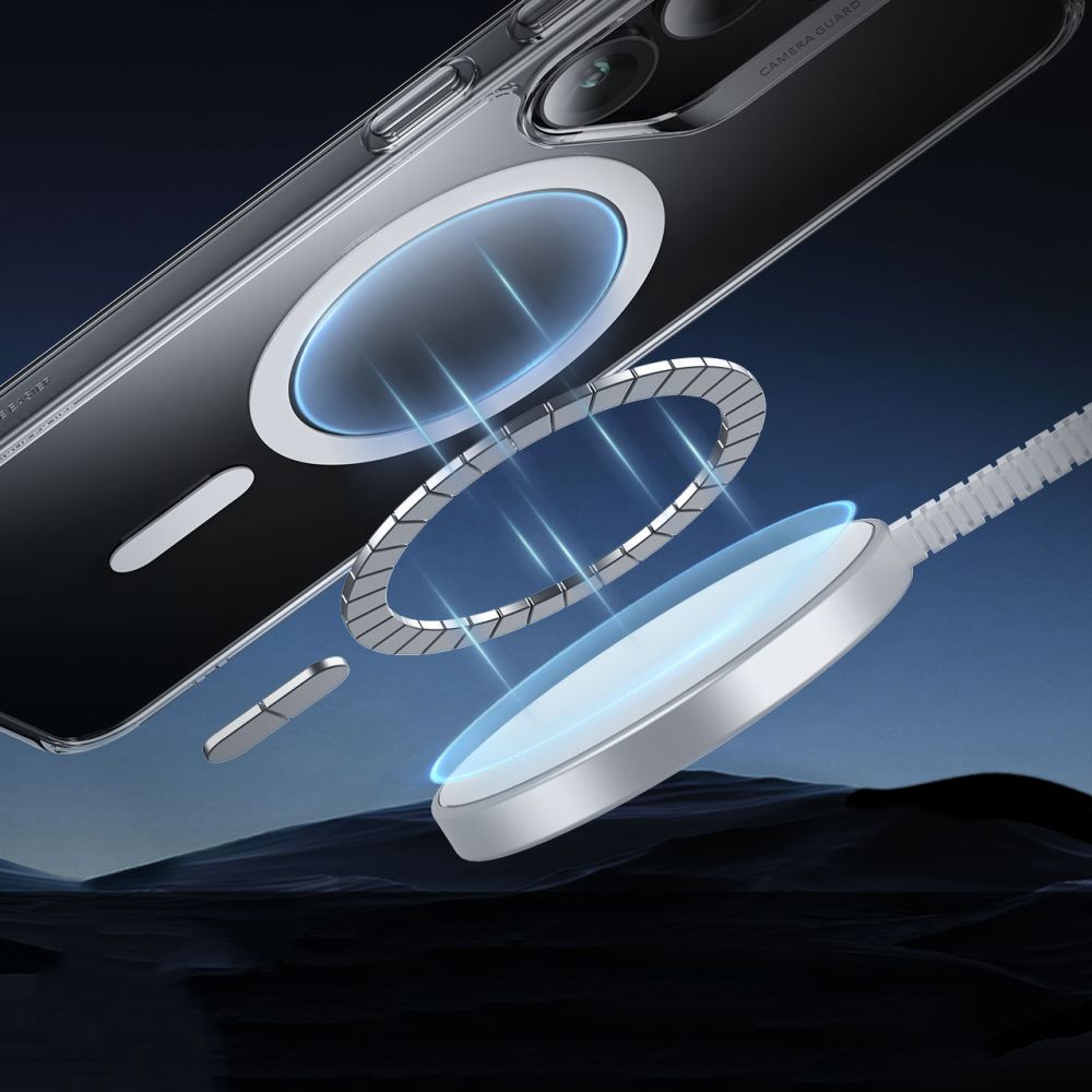 COQUE ESR CLASSIC HYBRID HALOLOCK MAGSAFE GALAXY S25+ PLUS TRANSPARENTE