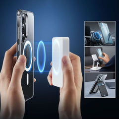 COQUE ESR CLASSIC HYBRID HALOLOCK MAGSAFE GALAXY S25+ PLUS TRANSPARENTE