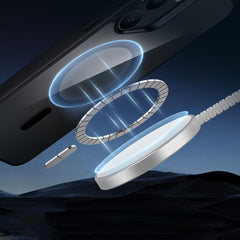 COQUE ESR CLASSIC HYBRID HALOLOCK MAGSAFE GALAXY S25+ PLUS TRANSPARENT/NOIR