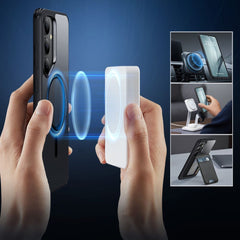 COQUE ESR CLASSIC HYBRID HALOLOCK MAGSAFE GALAXY S25+ PLUS TRANSPARENT/NOIR