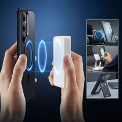 COQUE ESR CLASSIC HYBRID HALOLOCK MAGSAFE GALAXY S25+ PLUS NOIR FROSTED