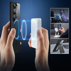 COQUE ESR CLASSIC HYBRID HALOLOCK MAGSAFE GALAXY S25 ULTRA TRANSPARENT/NOIR