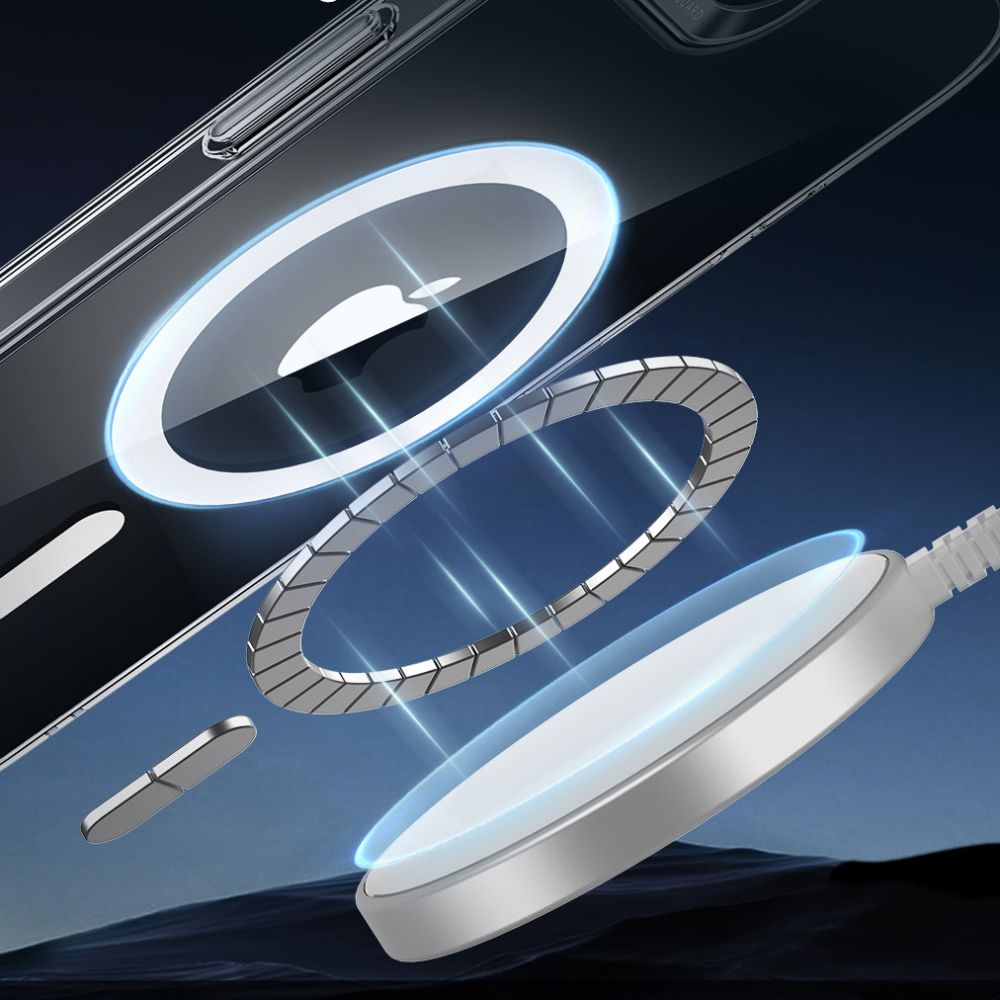 COQUE ESR CLASSIC HYBRID HALOLOCK MAGSAFE IPHONE 16E TRANSPARENTE