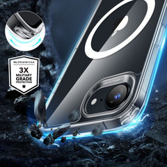 COQUE ESR CLASSIC HYBRID HALOLOCK MAGSAFE IPHONE 16E TRANSPARENTE