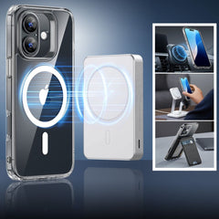 ESR CLASSIC HYBRID HALOLOCK MAGSAFE & VERRE TREMPÉ IPHONE 16 PLUS TRANSPARENT