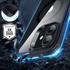 ESR CLASSIC HYBRID HALOLOCK MAGSAFE & VERRE TREMPÉ IPHONE 16 PLUS TRANSPARENT/NOIR