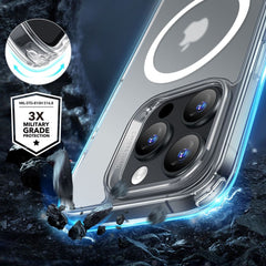 ESR CLASSIC HYBRID HALOLOCK MAGSAFE & VERRE TREMPÉ IPHONE 16 PRO TRANSLUCIDE FROSTED