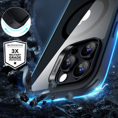 ESR CLASSIC HYBRID HALOLOCK MAGSAFE & VERRE TEMPERÉ IPHONE 16 PRO MAX TRANSPARENT/NOIR