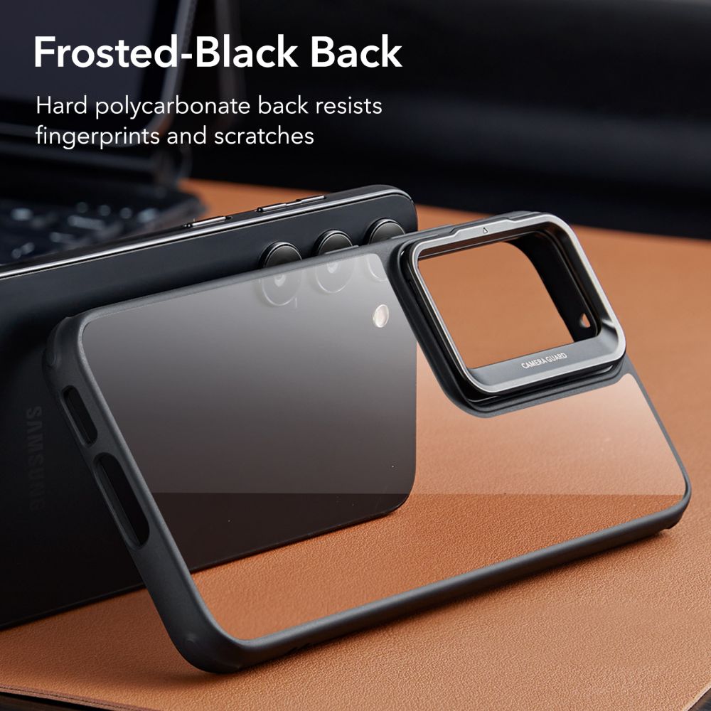 COUVERCLE ESR CLASSIC KICKSTAND GALAXY S23+ PLUS TRANSPARENT/NOIR