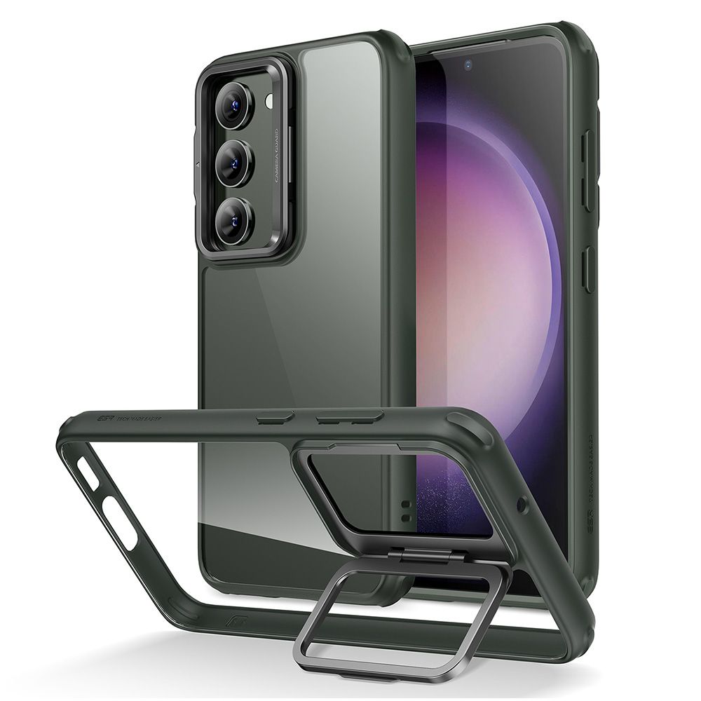 COUVERTURE ESR CLASSIC KICKSTAND GALAXY S23+ PLUS TRANSPARENT/VERT