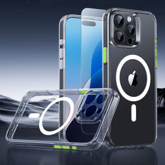 COQUE ESR CLASSIC PRO SET HALOLOCK MAGSAFE IPHONE 16 PRO TRANSPARENTE