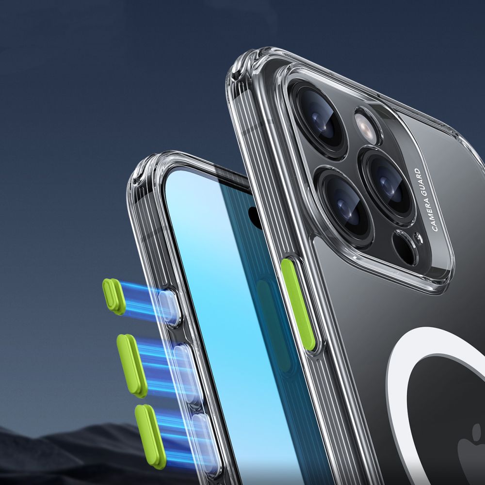 COQUE ESR CLASSIC PRO SET HALOLOCK MAGSAFE IPHONE 16 PRO TRANSPARENTE