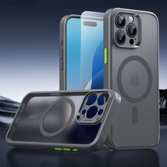 COQUE ESR CLASSIC PRO SET HALOLOCK MAGSAFE IPHONE 16 PRO GRIS FROSTÉ