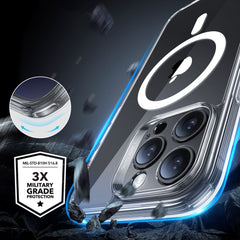 COQUE ESR CLASSIC PRO SET HALOLOCK MAGSAFE IPHONE 16 PRO MAX TRANSPARENTE