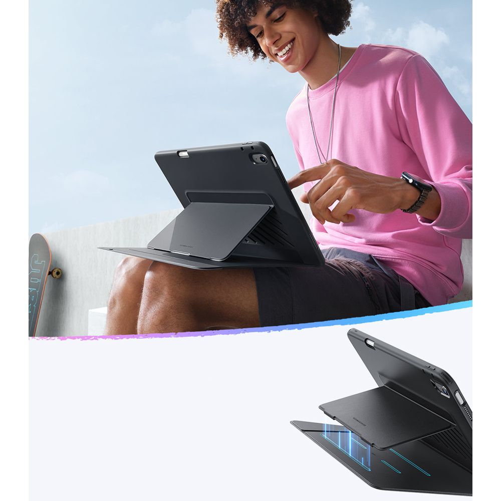 COUVERTURE ESR FLIP HYBRID IPAD 10,9” 10 / 2022 / 11” 11 / 2025 NOIR