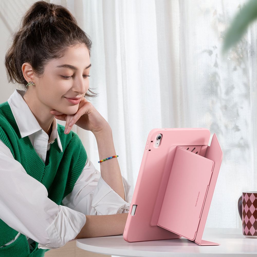 COUVERTURE ESR FLIP HYBRID IPAD 10,9” 10 / 2022 / 11” 11 / 2025 ROSE