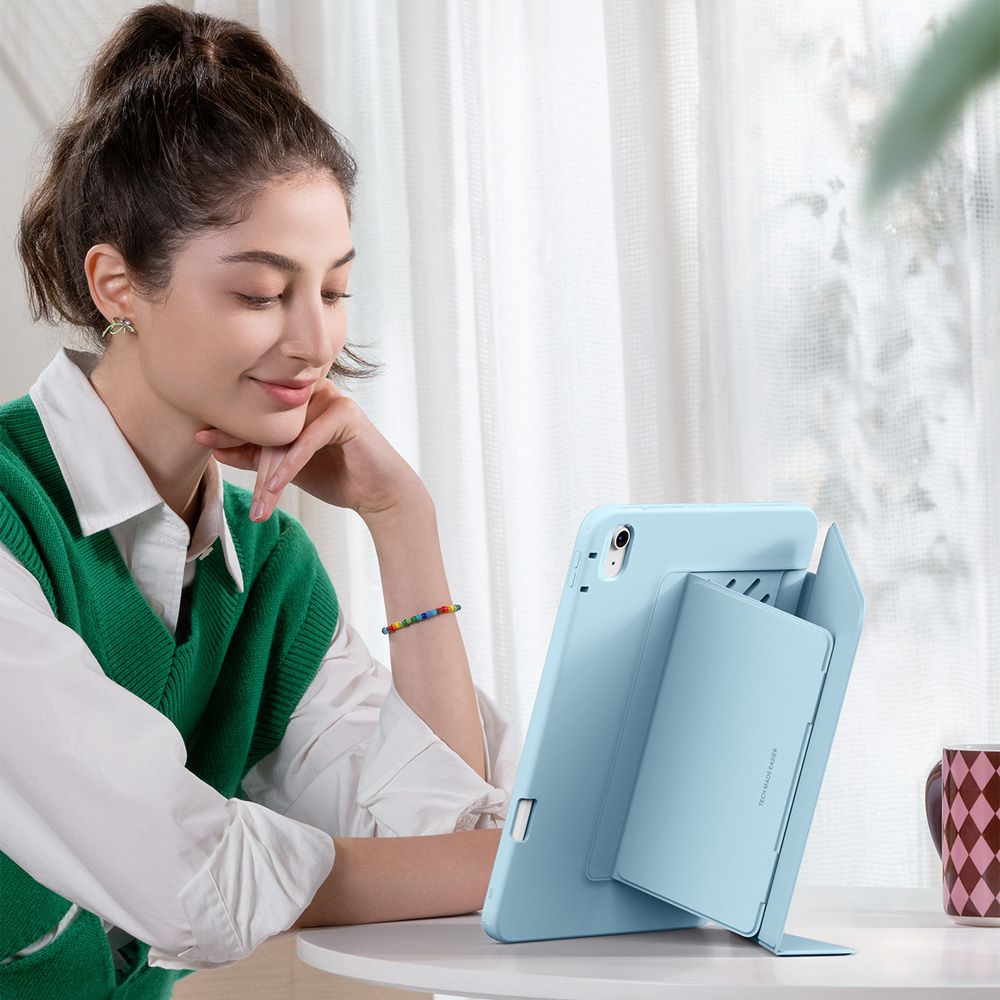 COUVERTURE ESR FLIP HYBRIDE IPAD AIR 10,9” 4 / 5 / 2020-2022 / 11” 6 / 7 / 2024-2025 BLEU CIEL