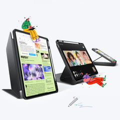 COQUE ESR FLIP HYBRID IPAD AIR 13” 1 / 2 / 2024-2025 NOIR