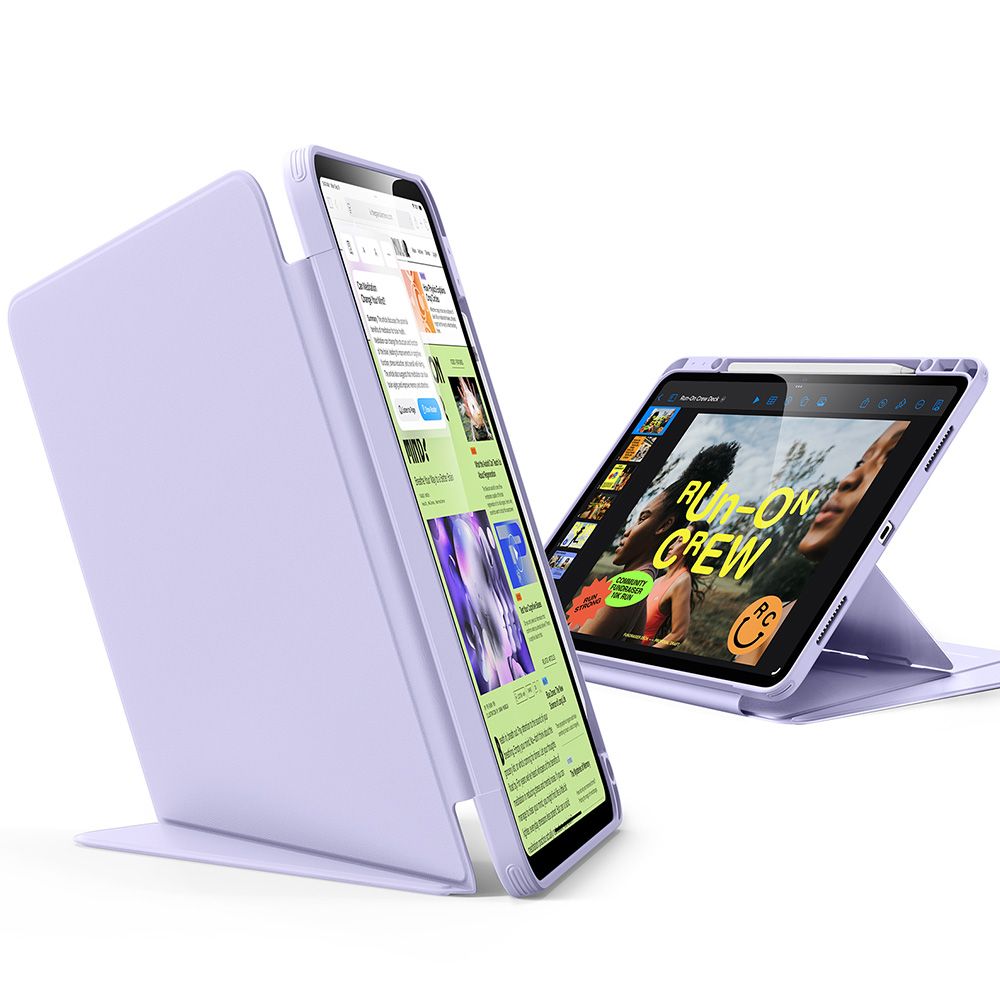 COQUE ESR FLIP HYBRID IPAD AIR 13” 1 / 2 / 2024-2025 VIOLETTE