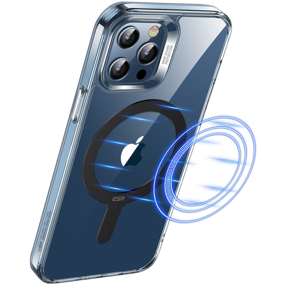 ESR HALOLOCK MAGSAFE ANNEAU MAGNÉTIQUE UNIVERSEL EN PAQUET DE 2 NOIR