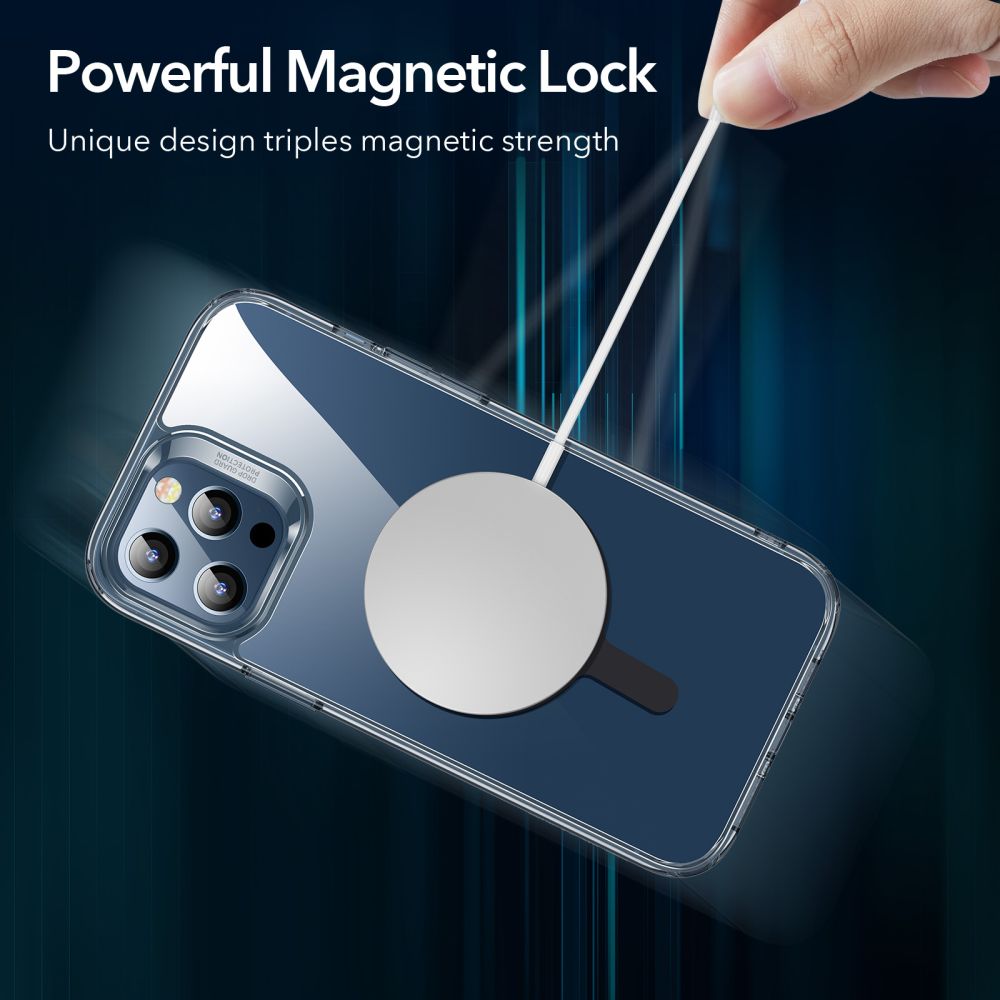 ESR HALOLOCK MAGSAFE ANNEAU MAGNÉTIQUE UNIVERSEL EN PAQUET DE 2 NOIR