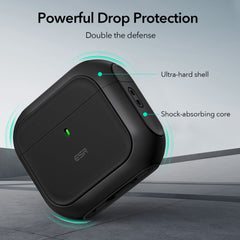 COQUE ESR ORBIT HALOLOCK MAGSAFE APPLE AIRPODS 4 NOIRE